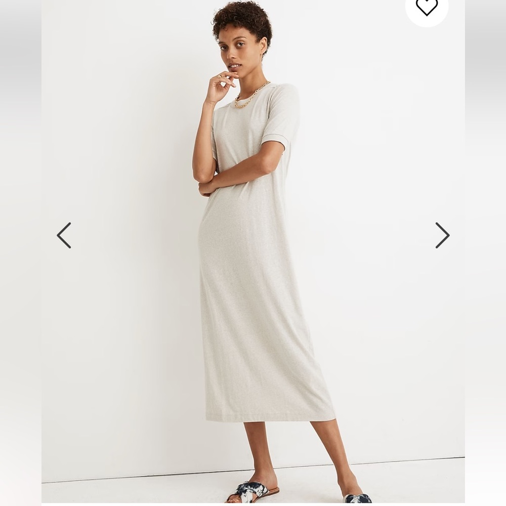 Madewell Cream Maxi Dress